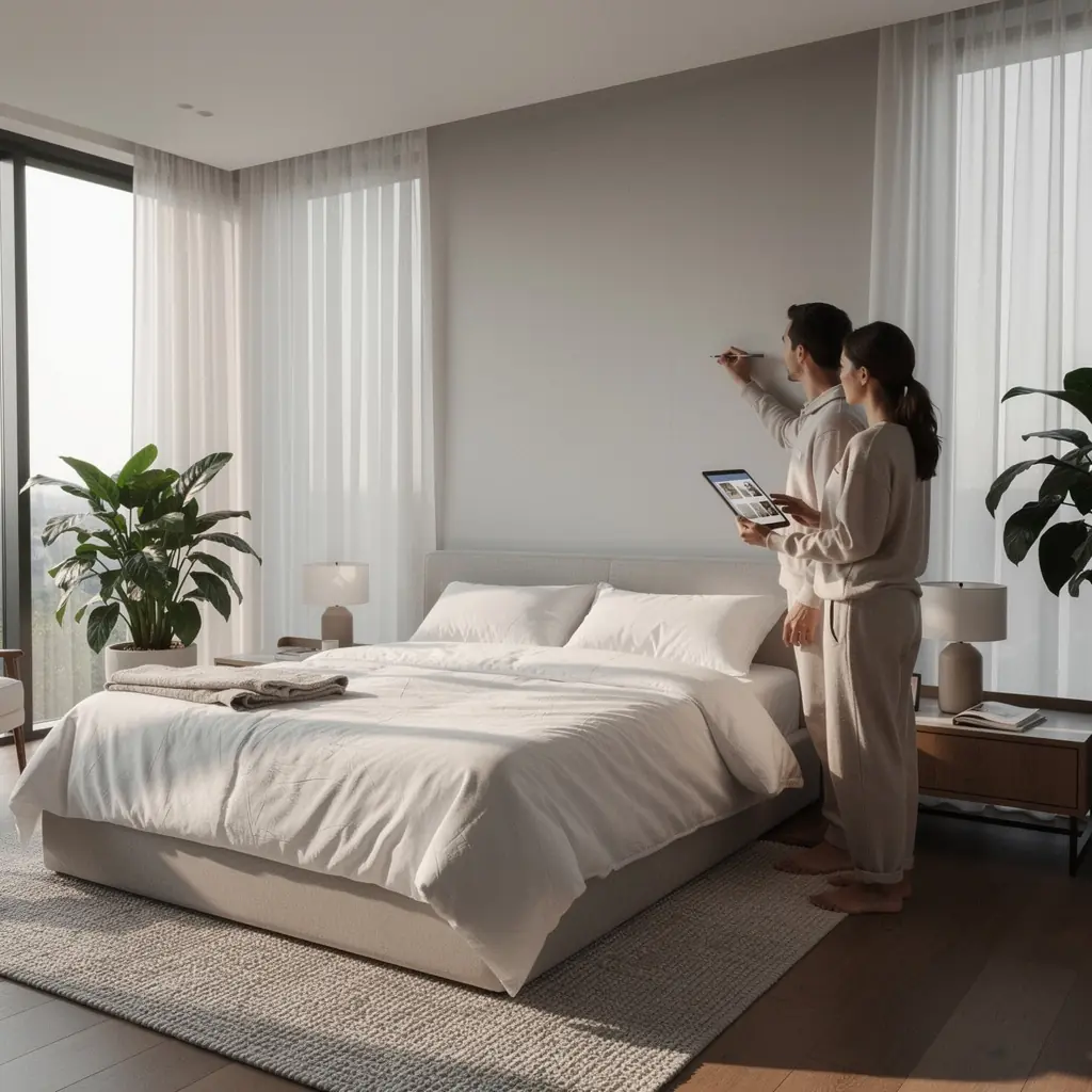 Планировка кухни с современными элементами дизайна и функциональными решениями.