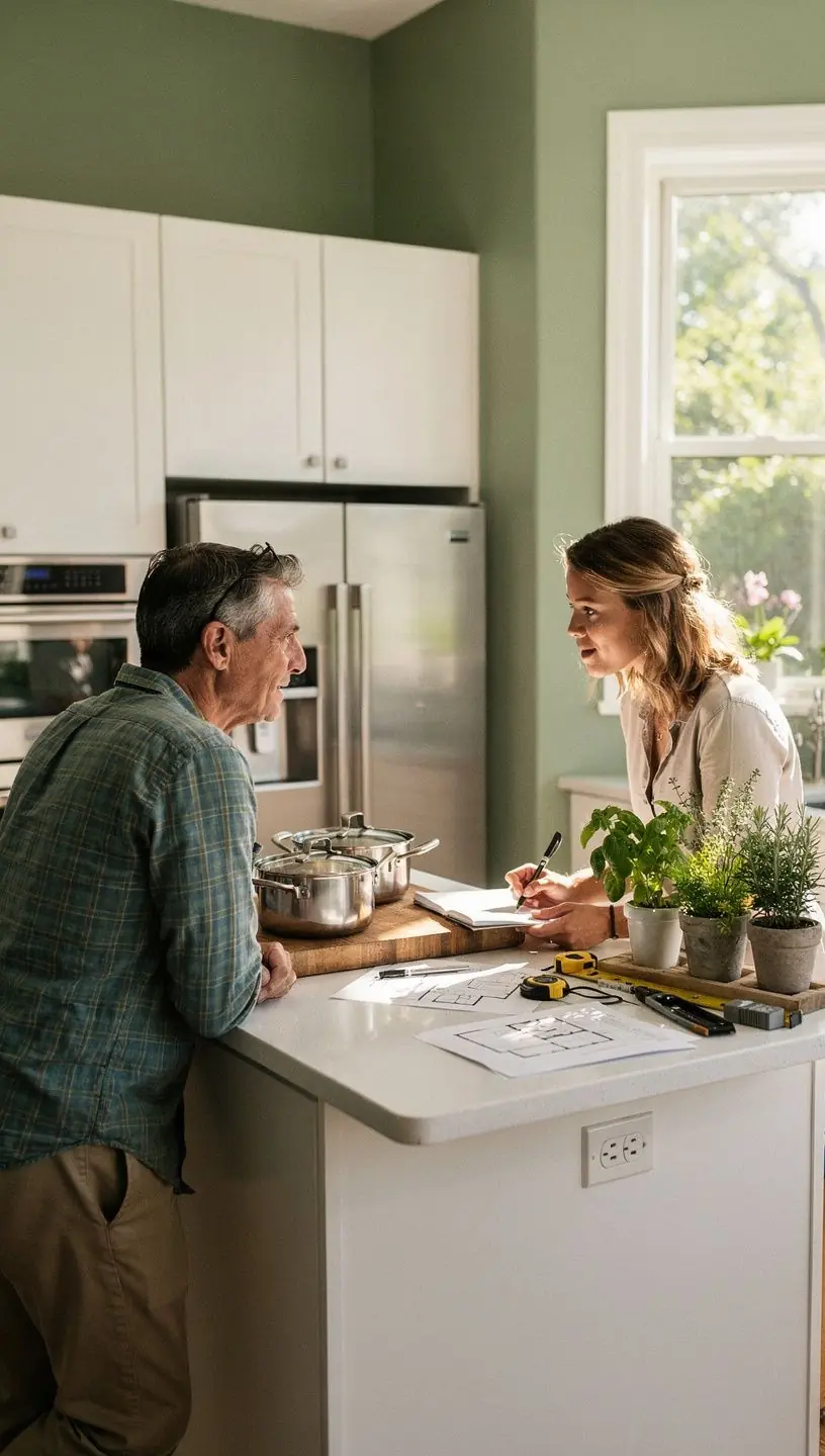 Ванная комната с современными сантехническими решениями и органическими материалами.